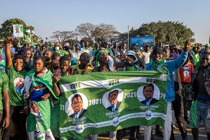 Debt-ridden Zambia votes in closely contested election