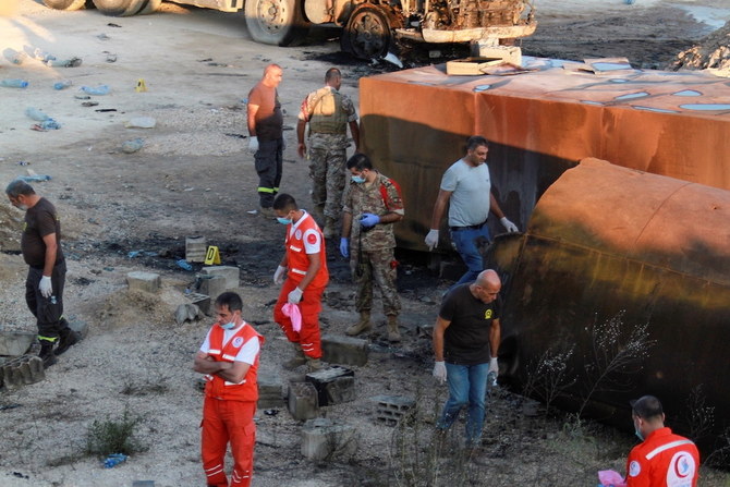 Anger as at least 28 killed in  Lebanon fuel tank explosion