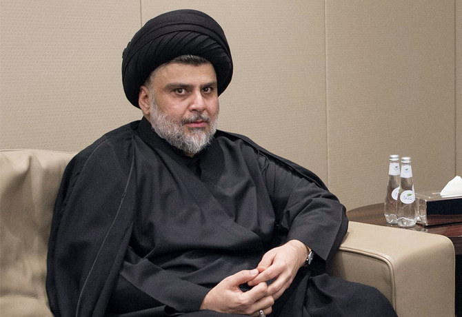 Iraqi Shiite cleric Moqtada al-Sadr. (AFP)