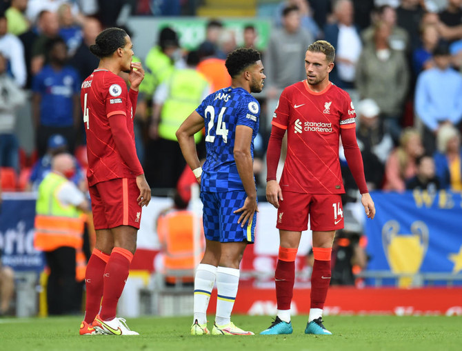 Tuchel praises 10-man Chelsea’s response as ‘world turned upside down’ at Liverpool