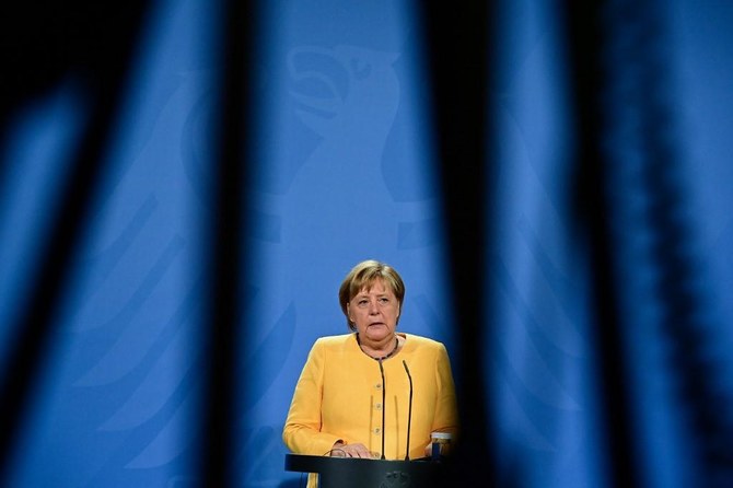 German election campaign heats up as Merkel’s conservatives slide