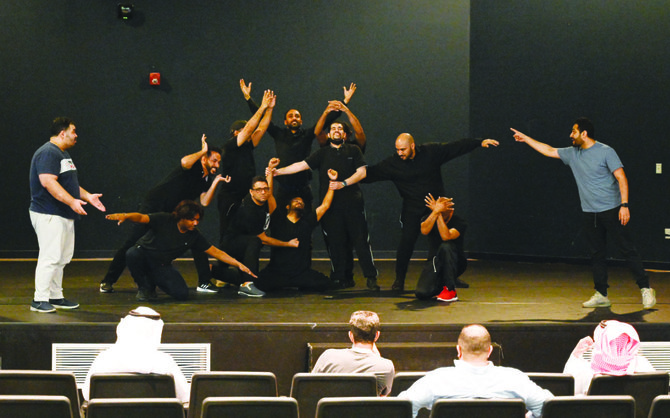 The training courses and programs focus on development, creativity, and inspiration for the future, as well as preparing Saudi society to become familiar with specialized theater learning spaces. (Shutterstock)