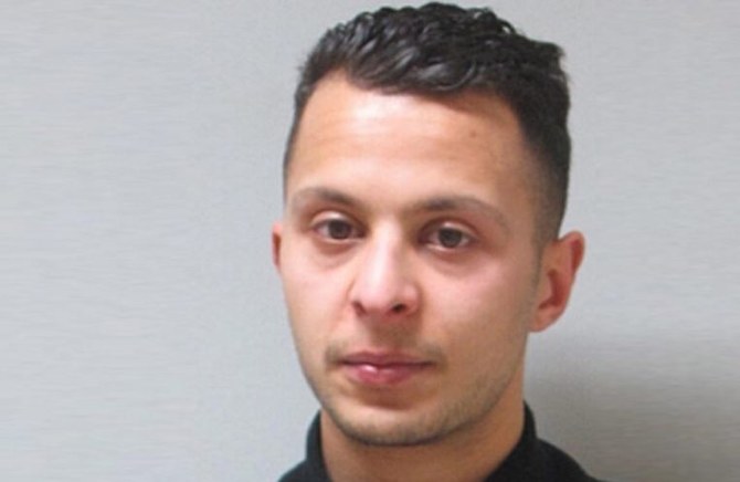 Salah Abdelslam (pictured), and19 others, are accused of planning and carrying out the 2015 attacks on the Stade de France, bars, restaurants and the Bataclan concert hall. (Twitter)