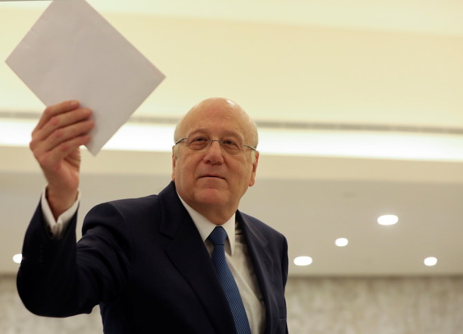 Lebanese Prime Minister Najib Mikati’s outlines priorities for new government