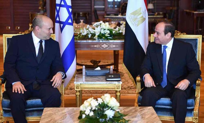 Bennett meets Sisi on first Egypt visit by Israeli PM in decade