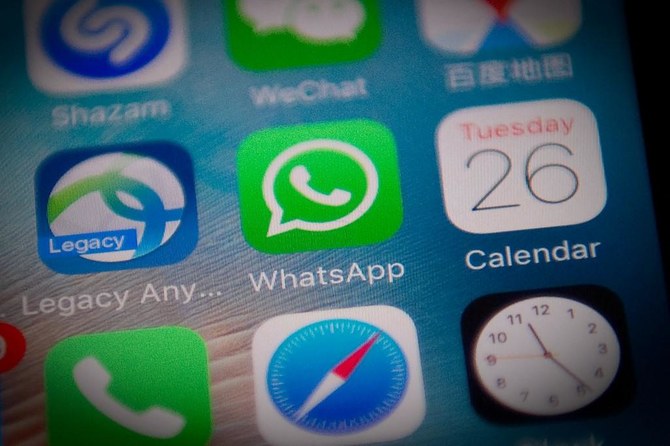 In recent years, WhatsApp also has also launched shopping tools like product catalogs and shopping carts. (File/AFP)