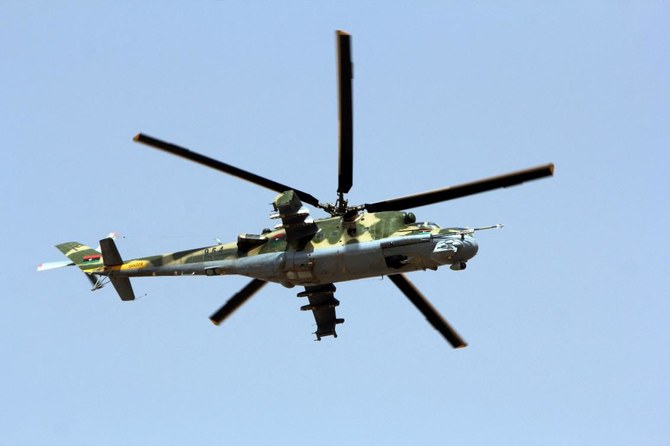 East Libya forces say 2 helicopters crashed, killing 2