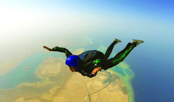 Sky’s the limit for Saudi Arabia’s first all-female team of professional skydivers
