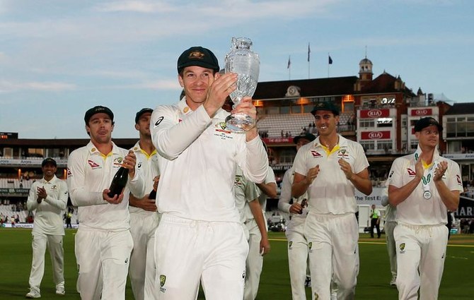 The Australian cricket team has not played a Test match overseas since it toured England in 2019 (pictured), having pulled out of a series against South Africa in April 2020. (Reuters/File Photo)