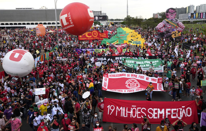 Massive demonstrations in Brazil seek impeachment of Bolsonaro
