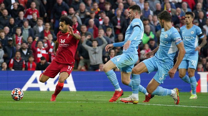 Mighty Mo Salah scores ‘genius’ goal as Liverpool-Man City clash takes football to new heights