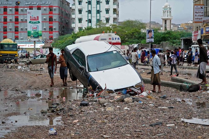 One dead as rain, floods hit south Yemen city