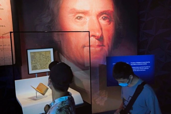 Historic Quran owned by US President Thomas Jefferson on display at Expo 2020 Dubai