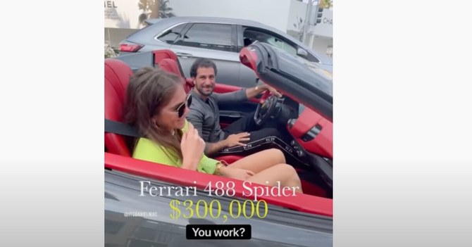 Assad’s cousin boasts Ferrari and Israeli girlfriend in US while Syrians continue suffering