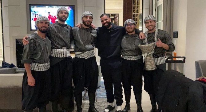 Rapper Drake serenaded by Palestinian-Canadian dabke group for his birthday