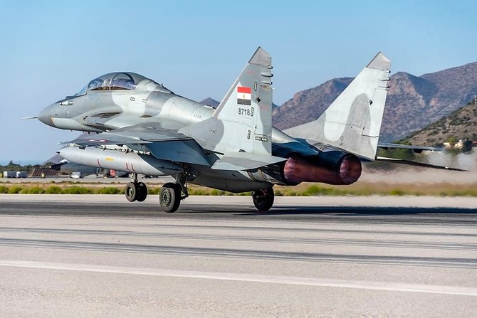 Egypt, Greek air forces complete training exercise