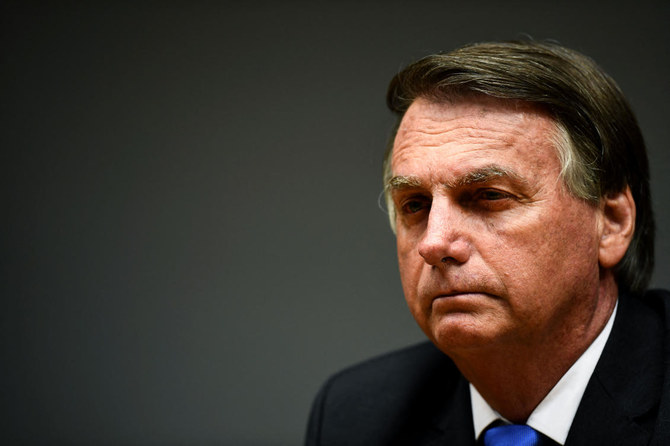 Bolsonaro, who tested positive for the coronavirus in July last year, had credited his taking hydroxychloroquine, an anti-malarial drug, for his mild symptoms. (File/AFP)