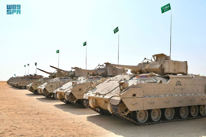 Saudi Arabian military forces join Gulf exercises. (SPA)