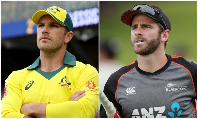 Australia's Aaron Finch and New Zealand's Kane Williamson will face off in the T20 World Cup Final in Dubai on Sunday. (Reuters/File Photos)