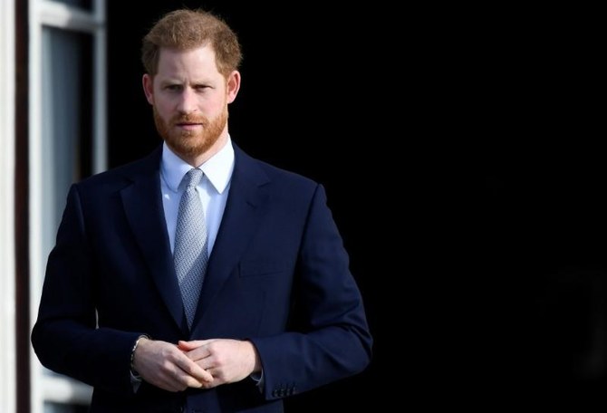 British Prince Harry described online misinformation as a “global humanitarian issue.” (Reuters/File Photo)