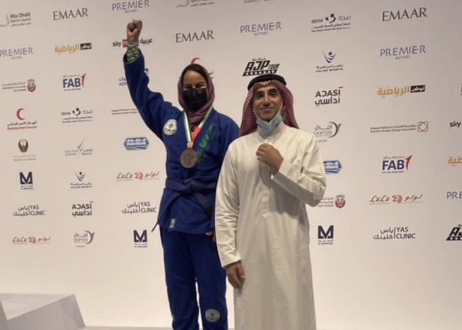 Saudi Arabia’s Qari wins bronze at Abu Dhabi World Professional Jiu-Jitsu Championship