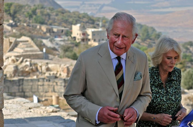 UK’s Charles hails queen’s kinship with Jordan’s late king