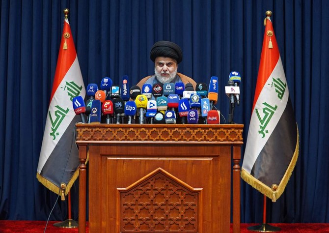 Iraq Shiite leader Sadr cautions vote ‘losers’