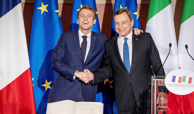 Italy, France deepen strategic ties as Merkel’s exit tests Europe