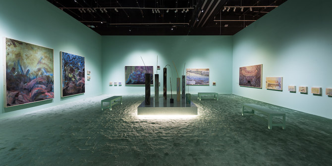 Past and future meet in UAE-based trio’s ‘Beyond: Emerging Artists’ display