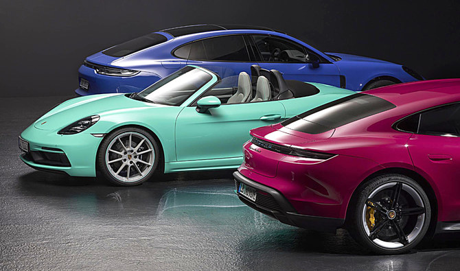 Comeback of historic colors for all Porsche models