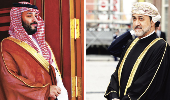 Fraternal Saudi-Omani ties in focus as Muscat prepares to welcome Crown Prince Mohammed bin Salman