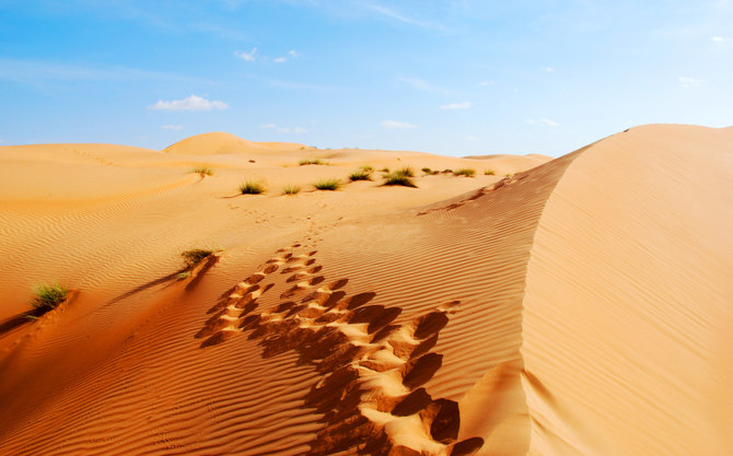 The Empty Quarter is the world’s largest uninterrupted sand mass, covering most of the southern third of the Arabian Peninsula. (Shutterstock)