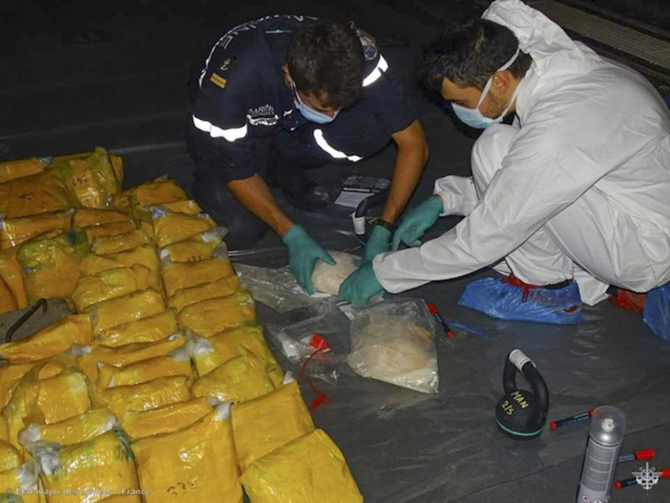 Multinational coalition reports record drugs seizure near Arabian Gulf in 2021