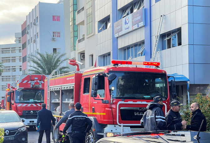 One person dies, 12 injured in fire at Tunisian Ennahda party HQ