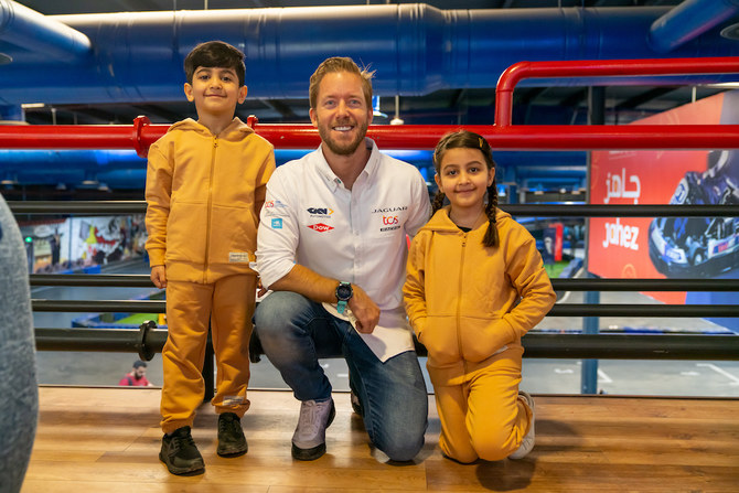 Formula E’s Sam Bird meets Saudi motorsport stars of the future