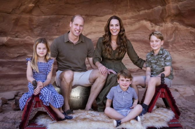 Prince William — who is heir to the British throne after his father Charles — remarked in 2018 after an official visit to Jordan that he would love to take his family there. (Twitter/Kensington Palace)