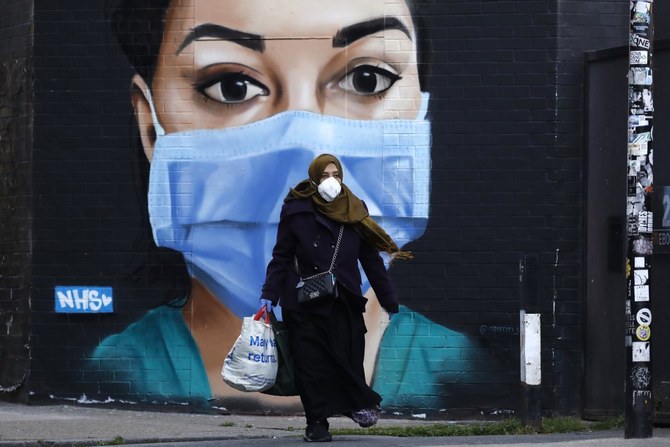 A survey of dozens of Muslim healthcare workers, conducted jointly by the Muslim Doctors Association and campaign group The Grey Area, found evidence of discrimination. (AFP/File Photo)
