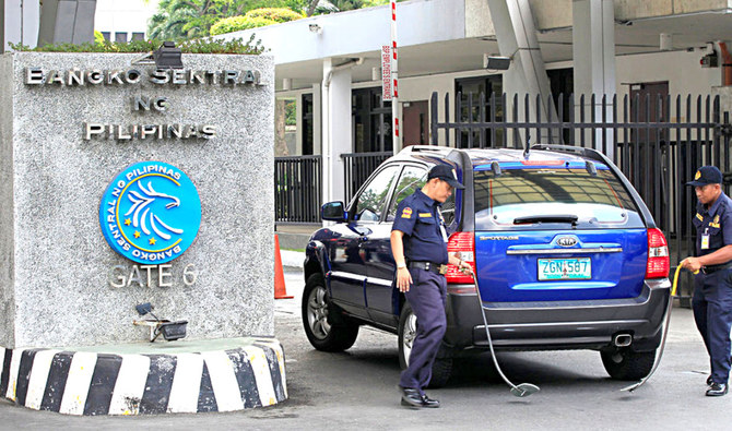 Philippine central bank probes account hacks