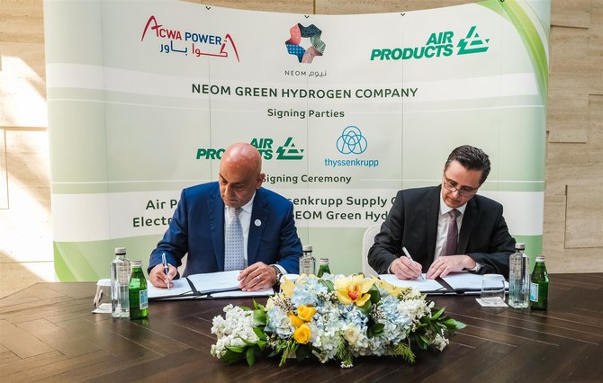 Saudi NEOM Green Hydrogen Company awards 2GW electrolyzer contract to Thyssenkrupp Uhde