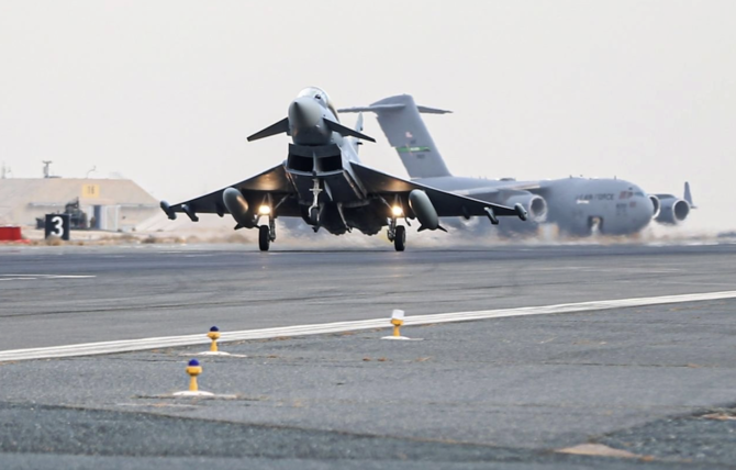 First Eurofighter Typhoons arrive in Kuwait