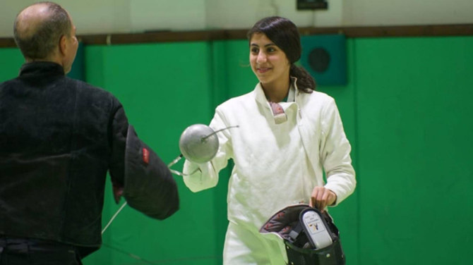 Saudi fencer Mashael Al-Khayal joins British club