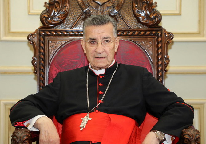Maronite Patriarch Bechara Boutros Al-Rai. (Reuters)