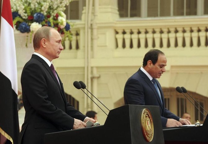 El-Sisi, Putin agree to coordinate over Libya