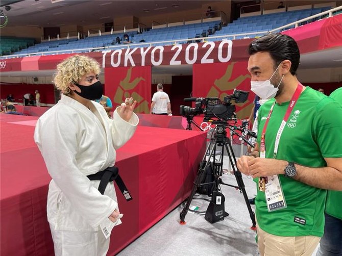 Saudi judo star Tahani Al-Qahtani said she now has her sights set on the 2024 Games in Paris. (Supplied)