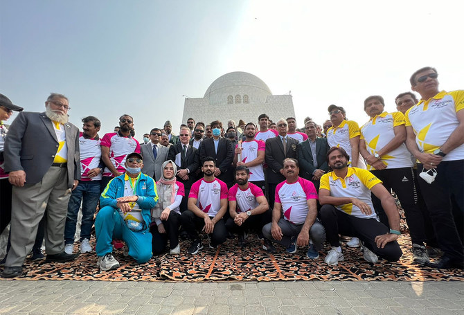 Queen's Baton arrives in Karachi on global journey ahead of Commonwealth Games
