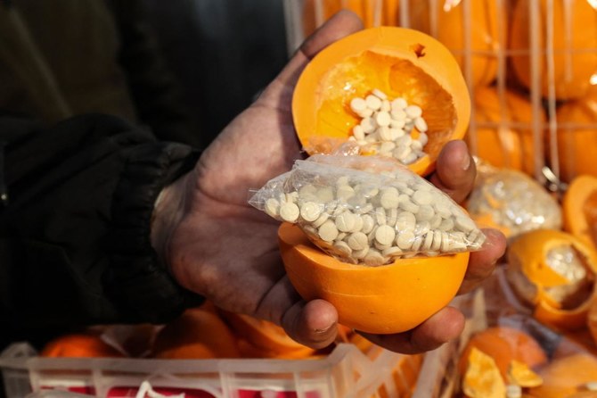 Lebanon seizes Captagon shipment in fake oranges