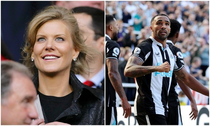 Amanda Staveley of Newcastle United has shared a message of hope and positivity for fans of the club as 2022 dawns. (Reuters/File Photos)