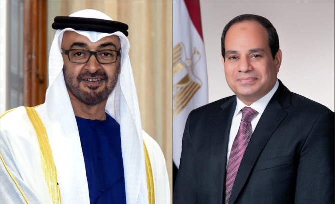 Abu Dhabi crown prince and Egypt’s El-Sisi discuss regional developments