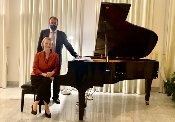 German pianist performs in Saudi Arabia for first time
