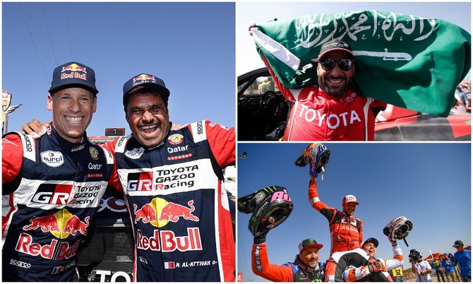 Qatar’s Nasser Al-Attiyah wins Dakar Rally, Saudi Yazeed Al Rajhi takes third